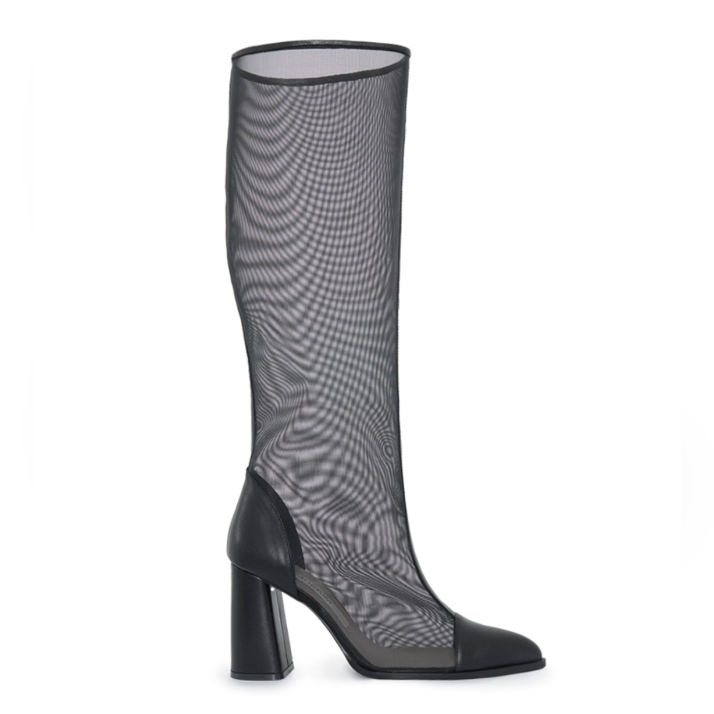 KIMHEKIM GUIFEI KNEE HIGH BOOTS BLACK